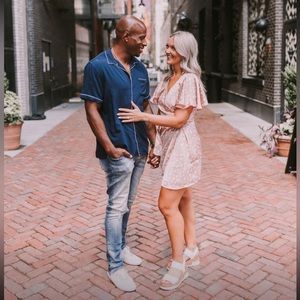 Pink Lily Mini Wrap Dress